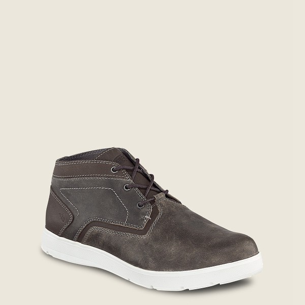 Work Støvler Herre - Red Wing Zero-G Lite - Soft Toe Chukka - Mørkegrå - RJPMXY-469